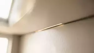 wykończenie między sufitem a ścianą